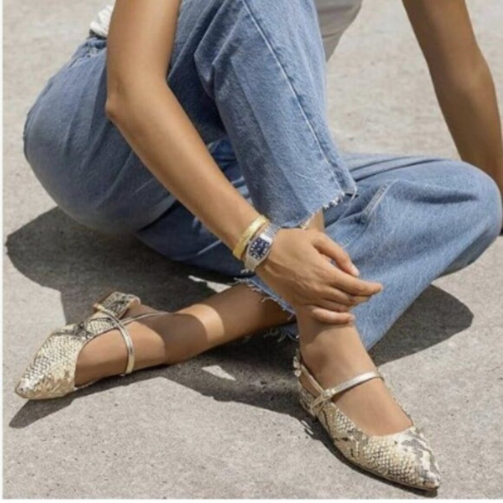 Elegant Snakeskin Heels